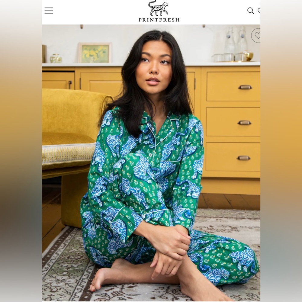Printfresh Tiger Queen Pajama Set